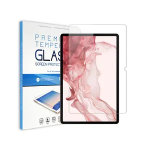 Fabrika fiyat Tab S9 FE + temperli cam ekran koruyucu Samsung Galaxy Tab S9 FE + cam ekran koruyucu