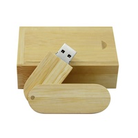 Clé USB en bois personnalisée avec logo, 1 Go, 2 Go, 4 Go, 8 Go, 16 Go, 32 Go, 64 Go, 128 Go, 2.0, 3.0, coffret cadeau promotionnel
