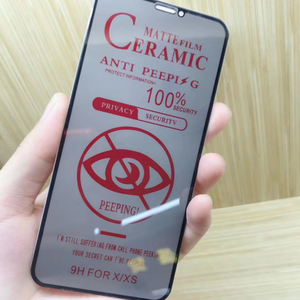 Prezzo di fabbrica Anti-Shock Privacy Pellicola di Protezione In Ceramica Per il iPhone 12 12 Pro 12 Pro Max 11 11 Pro XR per il iPhone XS - Product Image 6