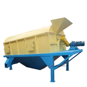 high quality small industrial rotating drum sieve for rotary malt wood sawdust fertilizer stone soil wastewater treatment