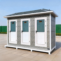 Toilettes publiques mobiles personnalisées, écologiques, portables, en acier, pour l'extérieur, directement de l'usine, pour les parcs