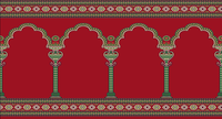 Nouveau tapis de prière musulman sur mesure avec tapis de prière de haute qualité, tapis mural de prière