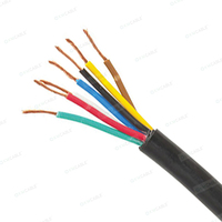 Câble audio pour haut-parleur 8 fils de calibre 12 Câble audio pour haut-parleur OFC 8 cœurs pour automobile