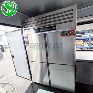 Chariot de nourriture mobile de 18 pieds en Chine Camion de nourriture de concession de cargaison de grand réfrigérateur intégré Remorque de café à vendre - Product Image 3