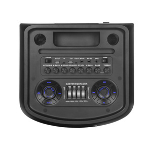 JBA Dual 12 Inch Bluetooth <b>Speaker</b> 3060W Party Outdoor Karaoke With Battery <b>USB</b> TF Card Support - Product Image 2