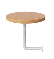 Table basse moderne de luxe en métal et table d'appoint décorative pour cafés, salons de thé et bars à thé