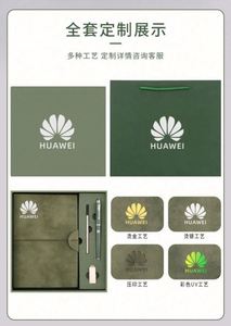 Coffret cadeau d'entreprise personnalisé, ensemble cadeau d'affaires, carnet en cuir souple A5 avec étui à stylo, nouveau coffret de carnet haut de gamme - Product Image 6