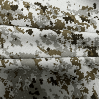 US AOR1 Camo Tissu de camouflage imprimé numérique résistant à la déchirure Tissu polyester Oxford imperméable pour sac à dos extérieur