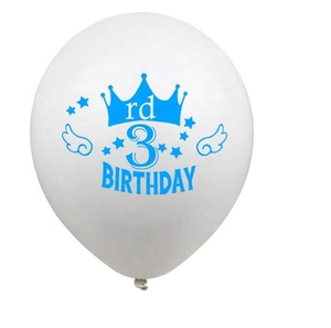 10Pcs Di Compleanno Decorazione Del Partito Blu Rosa <span class=keywords><strong>1</strong></span> 2 3 Anni di Età Palloncino Forniture Baby Shower Bambini 1st 2nd 3rd di compleanno Palloncini In Lattice - Product Image 5