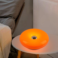 Lampe de table LED créative en forme de donut, murale, rechargeable, ABS 5V, trois températures de couleur, salon, chambre à coucher, salle à manger