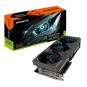 GIGABYTE NVIDIA GeForce RTX 4080 16GB EAGLE OC Gaming Graphics Card GPU Support AMD Ryzen 9 7950X 7900X Intel Core I9 13900KS