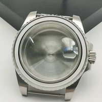 Yüksek kaliteli tarih takvimi 41mm paslanmaz çelik kasa 3135 hareket dalış izle parçaları dahil değil kayış ve çerçeve