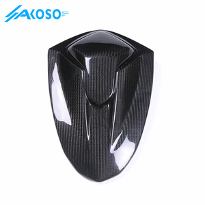 AKOSO 3K <span class=keywords><strong>3</strong></span>*<span class=keywords><strong>3</strong></span> fibra de carbono accesorios de motocicleta cubierta trasera joroba trasera para <span class=keywords><strong>Triumph</strong></span> Triple 765 RS 2016-2021 - Product Image 2