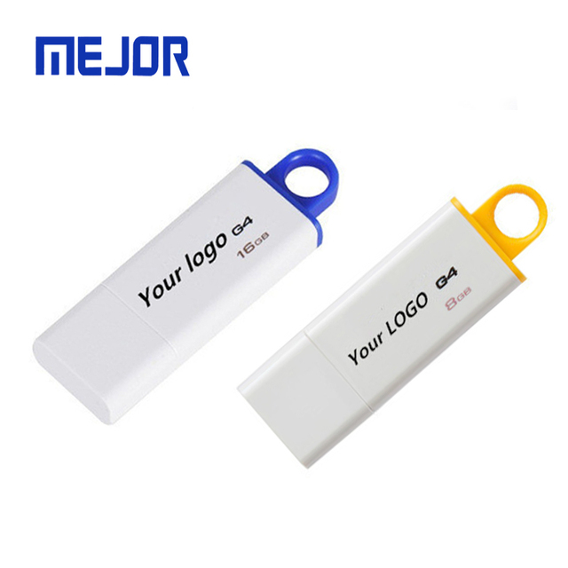 Wholesale USB Memory Stick Factory FREE Laser logo Promotion Gift Keychain Style USB Pen Drive 8G