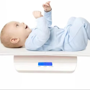 KS 810 Pèse-bébé à affichage numérique 100kg 10g Capacité maximale Résolution 10g Alimenté par batterie Portable multi-échelle Utilisation pour bébés - Product Image 1