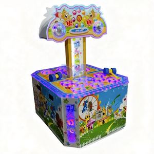 Machine de jeu d'arcade à monnayeur Baihui Animation Two Person Hammer Strike avec garantie d'un an - Product Image 2