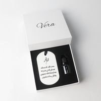 Diffuseur de parfum en pierre d'argile céramique ovale personnalisé avec logo, pour voiture et armoire, désodorisant d'ambiance aux huiles essentielles