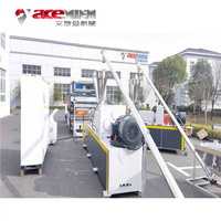 Nuevo tipo de línea de máquina de fabricación de tejas de plástico PVC/máquina de producción de láminas de techo corrugado