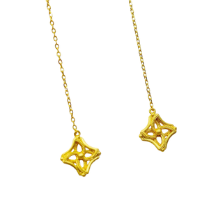 Pendientes de Botón de Plata de Ley 925 Chapados en Oro UM Jewelry, Unisex/Hombre/Mujer, Certificados por NGTC, 2.0 g, para Compromiso, Aniversario, Uso Diario, Boda - Product Image 3