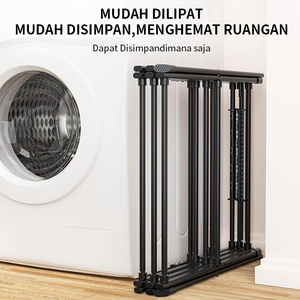 Pano.V Heavy Duty Metal Clothing Dry <b>Rack</b> Indoor Expandable Foldable Household Laundry <b>Drying</b> <b>Rack</b> for Home Bathroom - Product Image 5