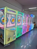 Machine de jeu de cadeau d'arcade d'intérieur de maison de pp actionnée par pièce machine de griffe de grue de poupée à vendre pour la machine d'amusement d'arcade de centres