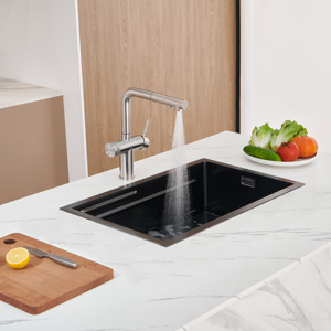 Hot bán cao cấp 3 Way RO nước pull out Lọc trực tiếp nước uống Vòi Nước Nhà Bếp - Product Image 2