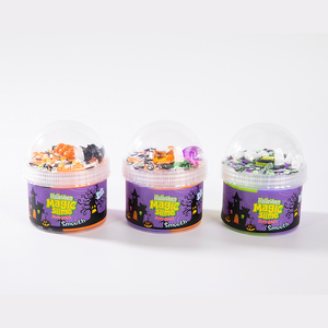 Hot bán Halloween loạt Puff Slime Đảng ủng hộ Slime Set <span class=keywords><strong>DIY</strong></span> playdough handmade mô hình đất sét món quà siêu mềm Slime - Product Image 3
