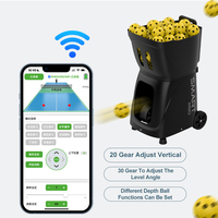 Máquina Profesional de Pickleball PUSUN, Máquina Inteligente para Práctica de Pickleball, Lanzador de Pelotas para Clubes