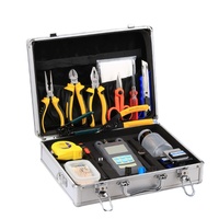Kit d'outils de fibre optique FTTH 32 pièces avec VFL, OPM et CLEAVER