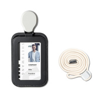 Nouveau porte-badge rétractable multifonctionnel pour cartes d'identité et cartes VIP de la marque ID CARD HOLD