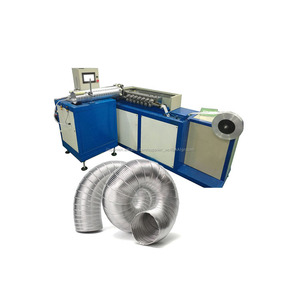 HVAC <span class=keywords><strong>conducto</strong></span> de aire Semi-rígido aluminio puro flexible que forma la máquina PAD-300 para la fabricación de tubos de <span class=keywords><strong>chimenea</strong></span> - Product Image 1