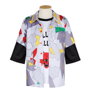 <span class=keywords><strong>T</strong></span>-<span class=keywords><strong>shirt</strong></span> The Hellfires Dustin, veste de costume, chemise, costume d'Halloween, vêtements de performance pour hommes et femmes - Product Image 1