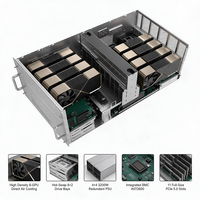 Server GPU Berkinerja Tinggi Langsung dari Pabrik Platform AMD SP5 8 GPU Server AI untuk Simulasi Pembelajaran Mendalam dan HPC