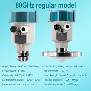 جوجيا مقياس مستوى الرادار مستشعر مستوى السائل ، Hart RS485 4-20ma قياس السائل بدقة عالية - Product Image 4