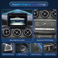Road Top layar tampilan Multimedia otomatis Android CarPlay nirkabel untuk Mercedes Benz A B CLA GLA Class W176 W246 2016-2018 NTG5.0