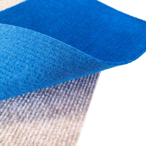 Alfombra Reversible de Poliéster para Eventos, Bodas, Pasillos, Diseño Liso a Rayas, Técnica de Tejido, Hecha a Máquina, Lavable y Resistente a las Manchas - Product Image 3