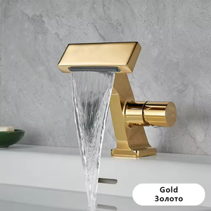 Grifo de Lavabo de Latón Moderno, Monomando, Montaje en Cubierta, Control Termostático, Resistente a la Oxidación, para Remodeladores de Baños y Uso <span class=keywords><strong>Comercial</strong></span> - Product Image 1