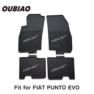 Alfombrillas de Coche de PVC de 10 mm de Grosor, Juego Completo de 4 Piezas, Aptas para <span class=keywords><strong>FIAT</strong></span> PUNTO EVO 2009, para Todo Tipo de Clima - Product Image 2