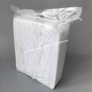 Trapos de Algodón Premium para Limpieza, 10 kg, Trapos Industriales para Pintores, 1.5 kg, Trapos Blancos de Algodón para Limpieza - Product Image 1