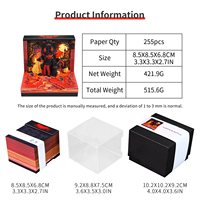 Calendrier créatif Halloween Sorcière 2027, notes en papier déchiré à la main, souvenir, bloc-notes de bureau avec boîte cadeau, prix usine
