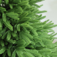 Arbre de Noël Artificiel en Gros, Direct Usine, Vrac, Réaliste, en PE Pur, Ignifuge, Certifié CE, avec Base Stable