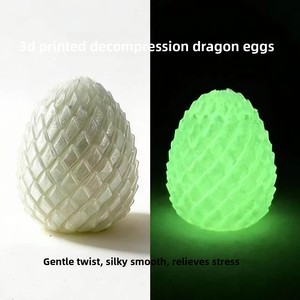Huevo de Dragón Impreso en 3D, Juguete Antiestrés Deformable, Huevo Giratorio Creativo, Juguete Antiestrés Maravilloso para Niños, Cubo de Creatividad - Product Image 4