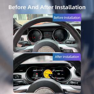 ชุดอัพเกรดหน้าปัดดิจิตอลสำหรับรถยนต์ฟอร์ด มัสแตง ปี 2014-2024 จอแสดงผล LCD สำหรับมาตรวัดความเร็วบนแผงหน้าปัด - Product Image 3