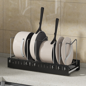 GOURMAID Multifunctional Pull Out <strong>Pan</strong> Rack <strong>Drawer</strong> Durable Detachable Storage Holders for Sundries for Restaurants - Product Image 3