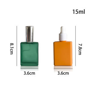 Envase de Lujo para Cosméticos Eric, Botella de Vidrio Curva con Gotero para Aceites Esenciales de 5 ml, 15 ml, 30 ml y 50 ml - Product Image 2