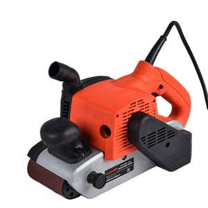 Ponceuse à bande portable 4 pouces pour le travail du bois, 1600W, vitesse variable, électrique filaire, mini ponceuse à bande large pour le bois - Product Image 1