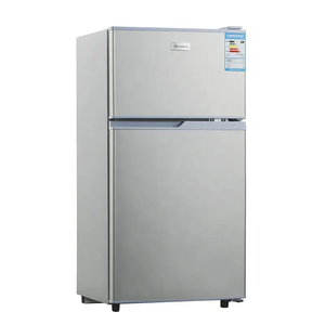 90L Home Double Door Top-Mounted Refrigerator Small <b>Fridge</b> Household Vertical Cheap Two-Door <b>Fridges</b> 82l Home Double Door Top-Mo - Product Image 4