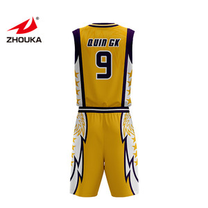 Summer 100% polyester high quality professional custom basketball jersey for youth - Product Image 3