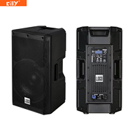 Système de sonorisation PA amplifié en plastique ART-912A ART-915A actif/passif 12''/15'' 650W avec DSP pour DJ, scène, sonorisation en direct