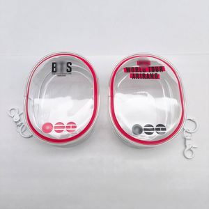 Kpop <b>Clear</b> Pvc Mini Purse Doll Storage Plush Toy Display Transparent Zippered Pouch <b>Backpack</b> Hanging Bag Dustproof - Product Image 3